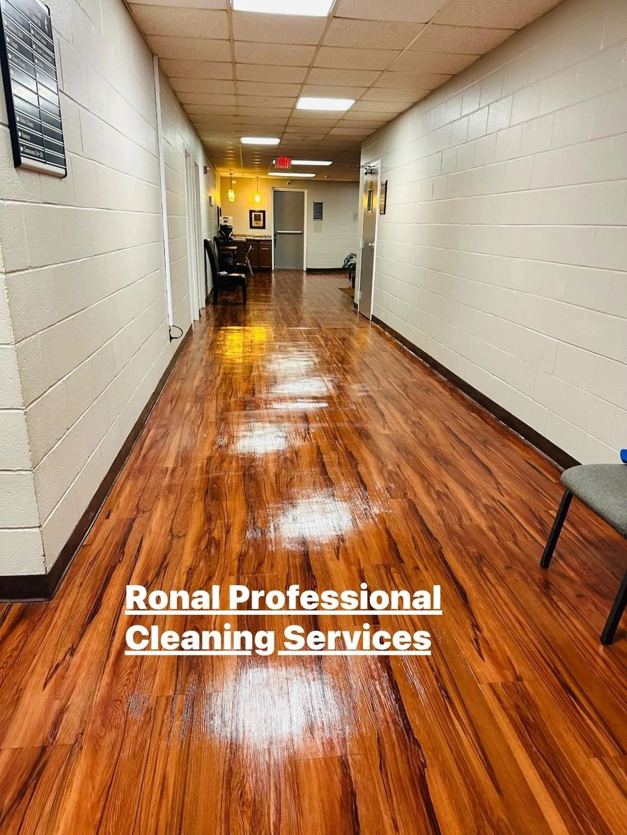 Classroom and facility cleaning work by Ronal Professional Cleaning Services
